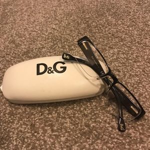 Dolce and Gabana prescription glasses.